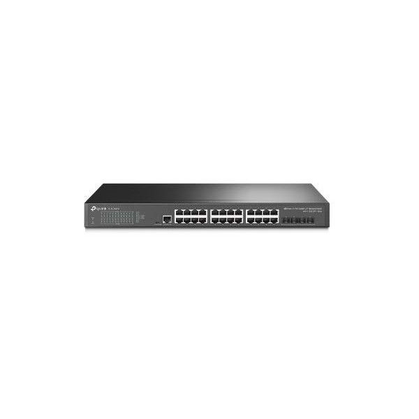 Switch Managed L2+ con 24 Porte Gigabit e 4 Slot SFP+ 10GE 