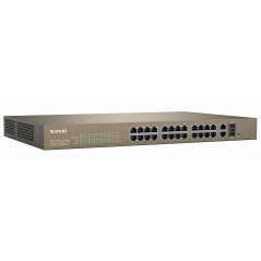 Switch PoE Web Smart 24 porte 10/100+2Gb+2SFP Combo 440W