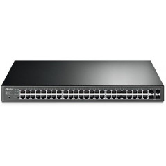 Switch Smart 48-Port Gb PoE/PoE+ 384W 4 porte SFP TL-SG2452P