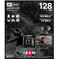 microSD 128GB CARD UHS I U3 + adapter - retail bliste