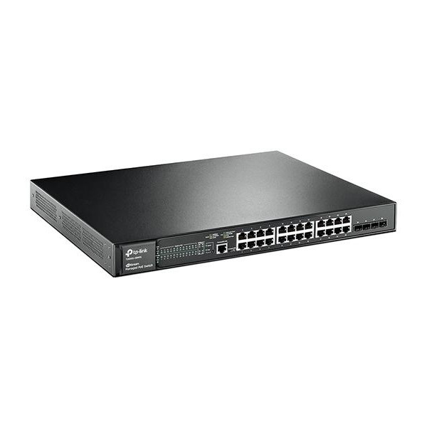 Switch Managed L2+ 24 porte Gigabit 4 SFP T2600G-28MPS