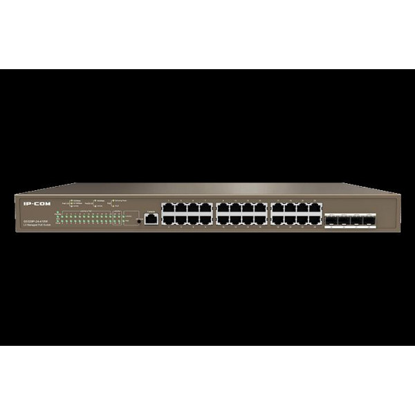 Switch PoE L3 Managed 24 porte Gbit + 4 SFP G5328P-24-410W