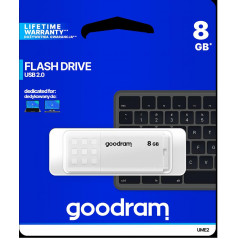 Pendrive GoodRAM 8GB UME2 white USB 2.0 - retail blister