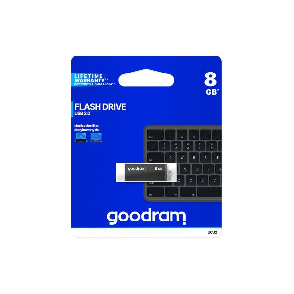 Pendrive GoodRAM 8GB UCU2 USB 2.0 - retail blister