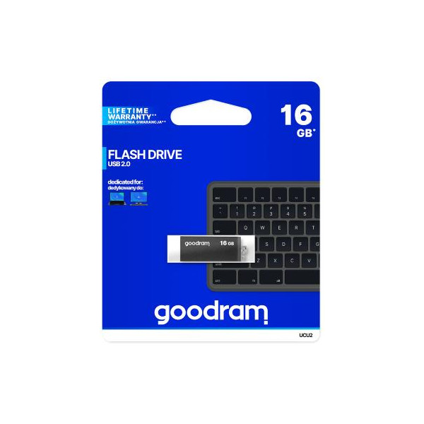 Pendrive GoodRAM 16GB UCU2 USB 2.0 - retail blister