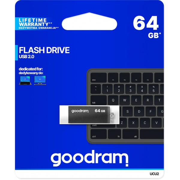 Pendrive GoodRAM 64GB UCU2 USB 2.0 - retail blister