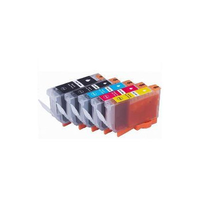 26ML -Nero  PGI 5BK  Con chip compatibile for canon serie 8