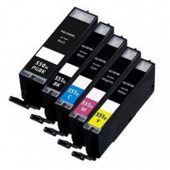 11ML Com for Canon Pixma IP7250,MG5450,MG6350CLI-551XLY