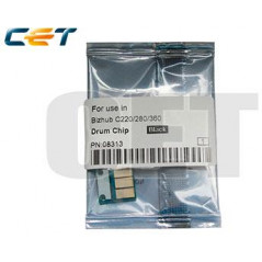 CET Drum Chip Black Konica Minolta Bizhub C220,C280,C360