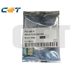 CET Drum Chip CMY Konica Minolta Bizhub C220,C280,C360