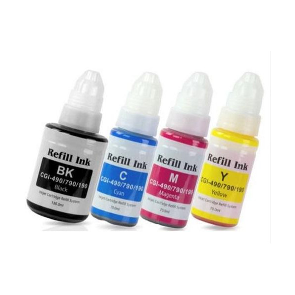 Yellow 70Ml Com Pixma G1400,G2200,G3200,G3400,G34110666C001