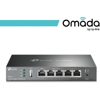 Omada Router Gateway VPN Gigabit Multi-WAN SafeStream - ER605