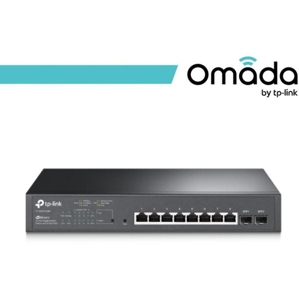 Omada Switch Smart 10 Porte Gigabit di cui 8 PoE+