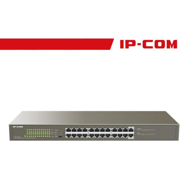 IP-COM Switch 24 porte Gbit da rack 250W - G1124P-24-250W