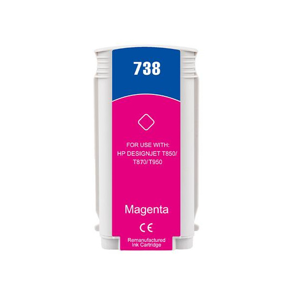 130ML Magenta Reman HP DesignJet T850,T870,XT870,XT950498N6A
