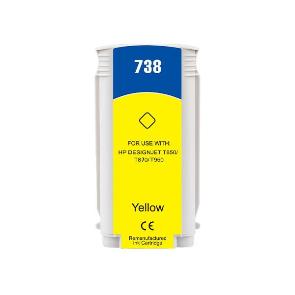130ML Yellow Reman HP DesignJet T850,T870,XT870,XT950498N7A