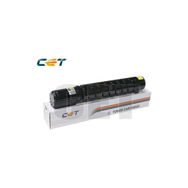 CET Yellow Canon C-EXV55 CPP Toner Cartridge-18K 2185C002AA