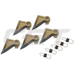 5X Upper Picker Finger W/Spring KM 4030-5716-02, 4040-5755