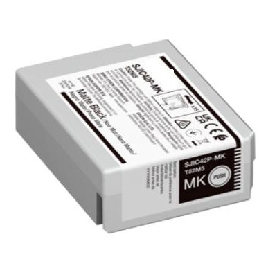 Matte-Black Pigme com ColorWorks C4000e(MBK)-50MLC13T52M540