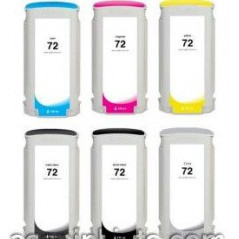 130ml Dye Yellow for HP Designjet T1100,T1200,T1300,T230072