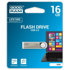 Pendrive GoodRAM 16GB UNN2 metal USB 2.0 - retail blister