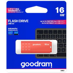 Pendrive GoodRAM 64GB UME3 orange USB 3.0 - retail blister