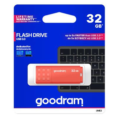 Pendrive GoodRAM 128GB UME3 orange USB 3.0 - retail blister