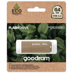 Pendrive GoodRAM 64GB UME3 GREEN USB 3.0 - retail blister