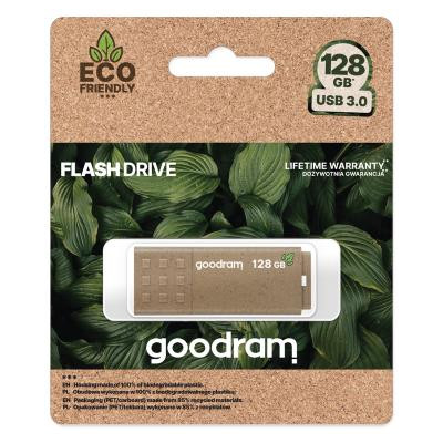 Pendrive GoodRAM 128GB UME3 GREEN USB 3.0 - retail blister