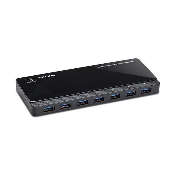 HUB 7 USB 3.0 fino a 5 Gbps con ricarica rapida 2.4A UH720