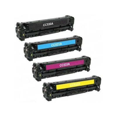 Black toner universal HP CC530A/CE410X/CF380A/X-3.5K