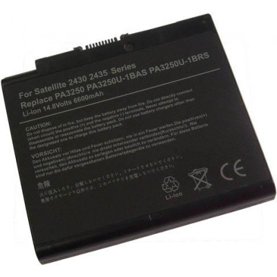 Batteria Toshiba Satellite 2430 2435 A30 A35 S2430 -6600 mAh