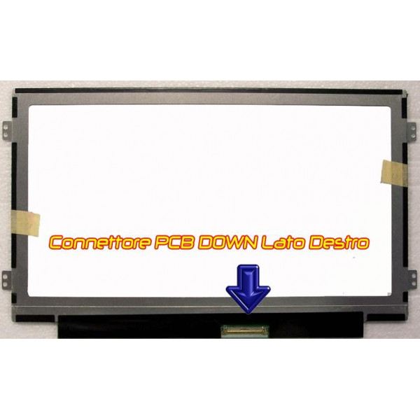 10.1 B101AW06 M101NWT4 WSVGA Display LED glossy SLIM